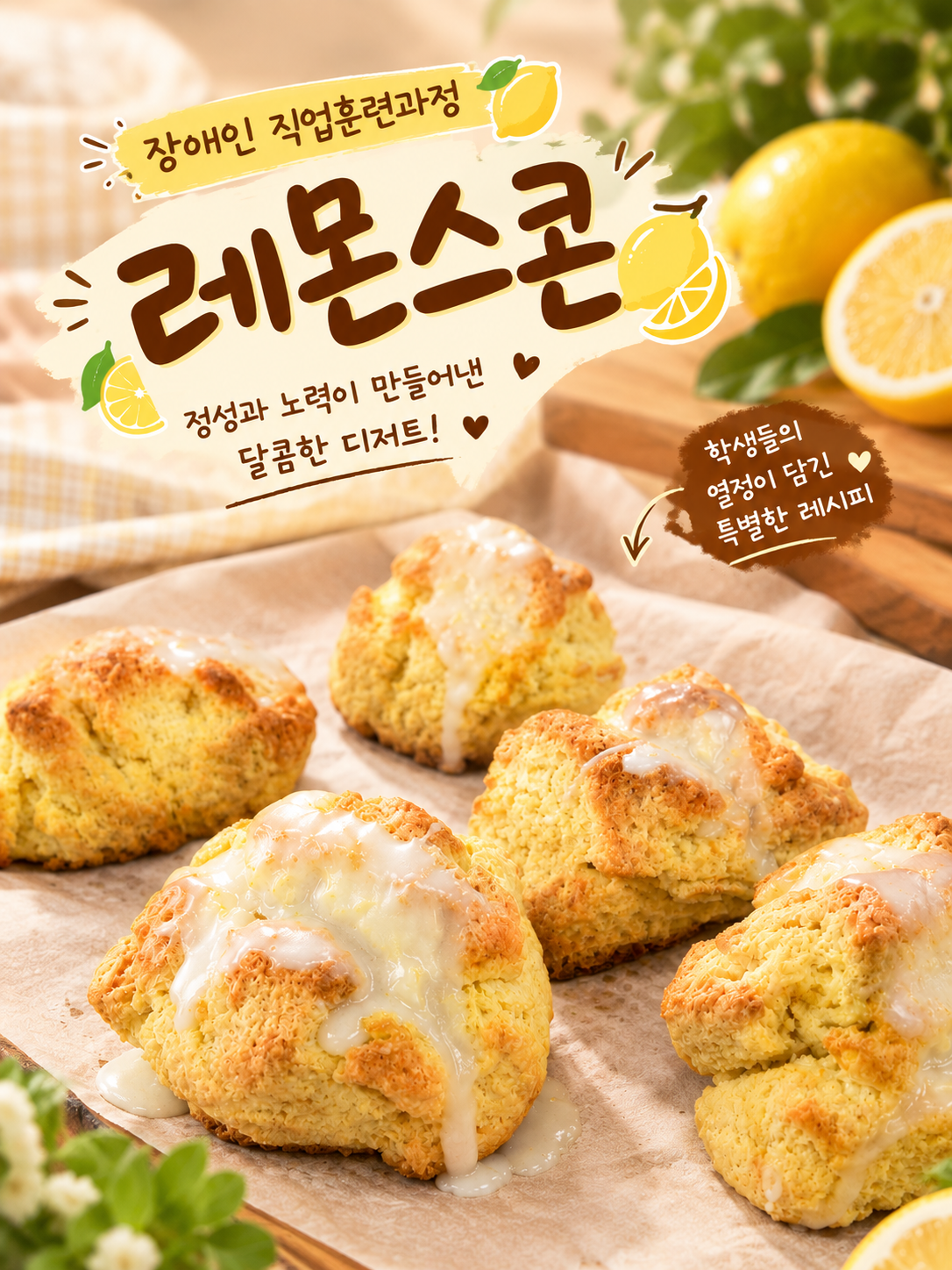 정성과 노력이 담긴 레몬스콘.png